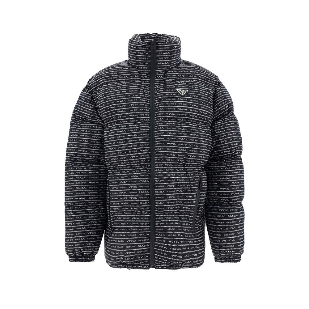 PRADA Re-Nylon Padded Jacket Women Black