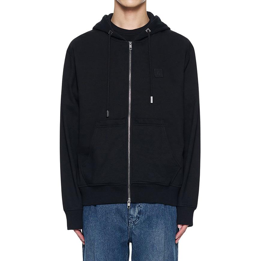 WOOYOUNGMI Men’s Back Logo Zip Hoodie W253TS47 723B