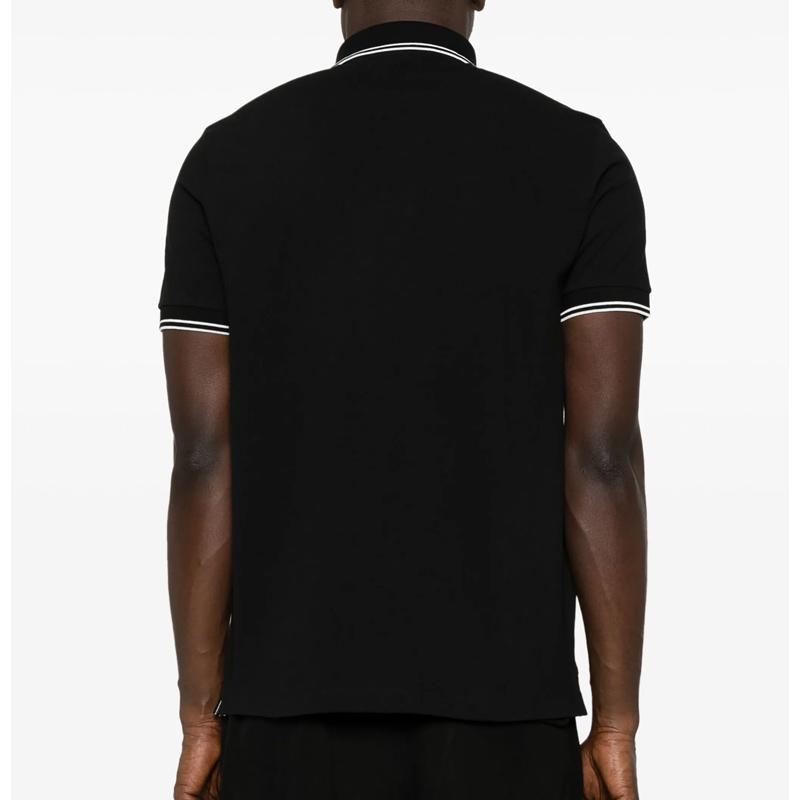 STONE ISLAND Organic Cotton Compass Patch Polo T-Shirt L1S152200010 S0018 V0029