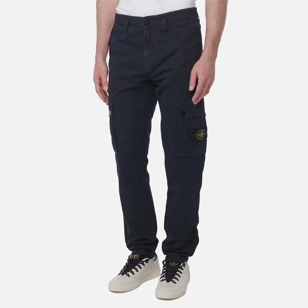 STONE ISLAND Logo Patch Men’s Cargo Pants