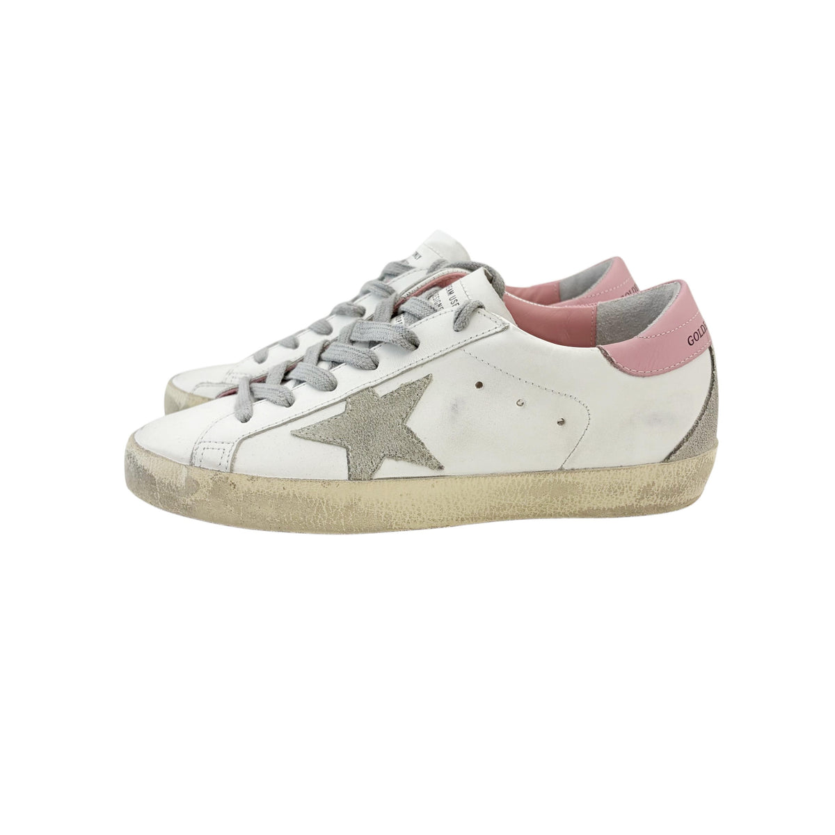 GOLDEN GOOSE Superstar Leather Low-Top Sneakers Women’s White