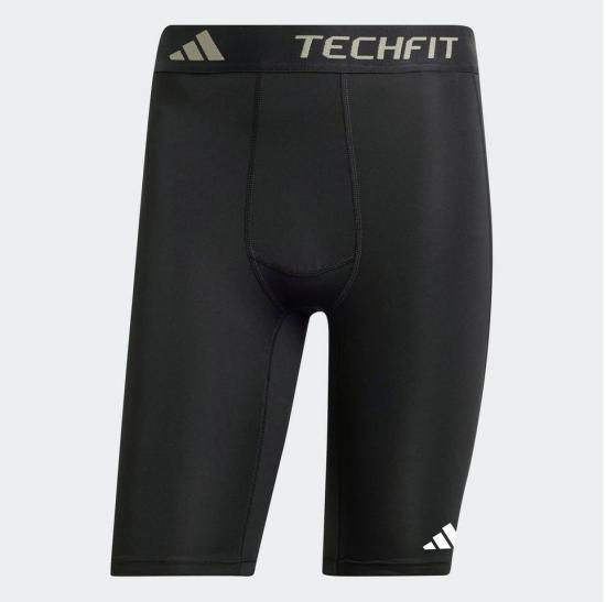 Adidas Techfit Compression Training Short Leggings for Men IN5591 Black DOM