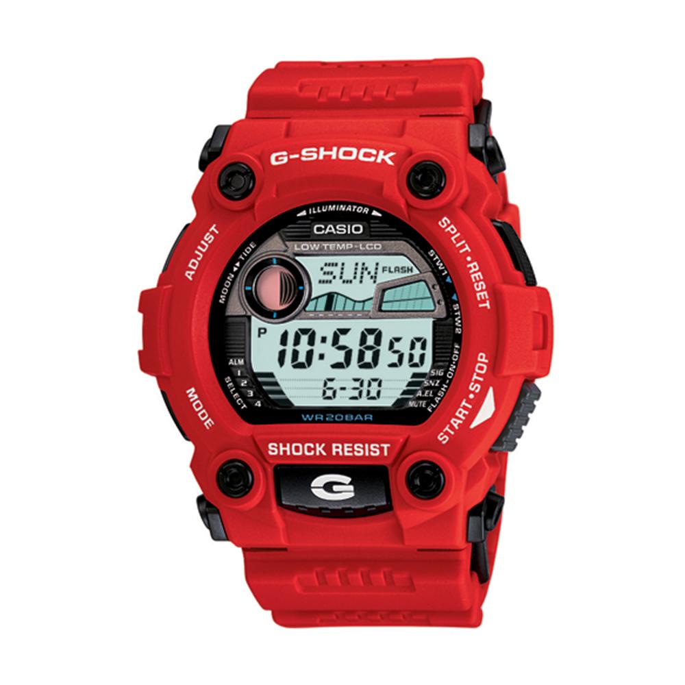 G Shock Red Resin Sport Watch for Men G 7900A 4