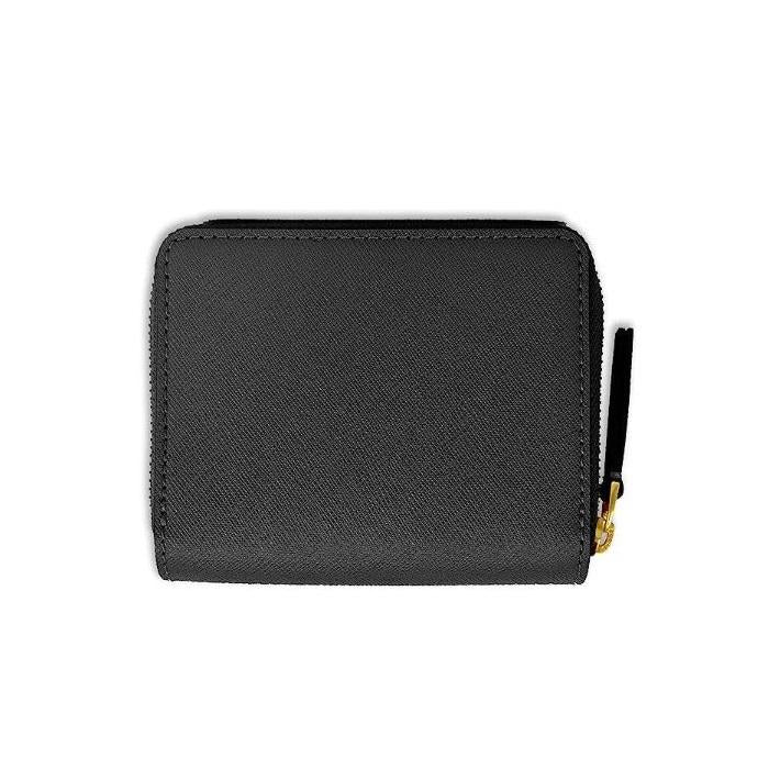Tory Burch Saffiano Leather Emerson Zip Around Mini Card Wallet