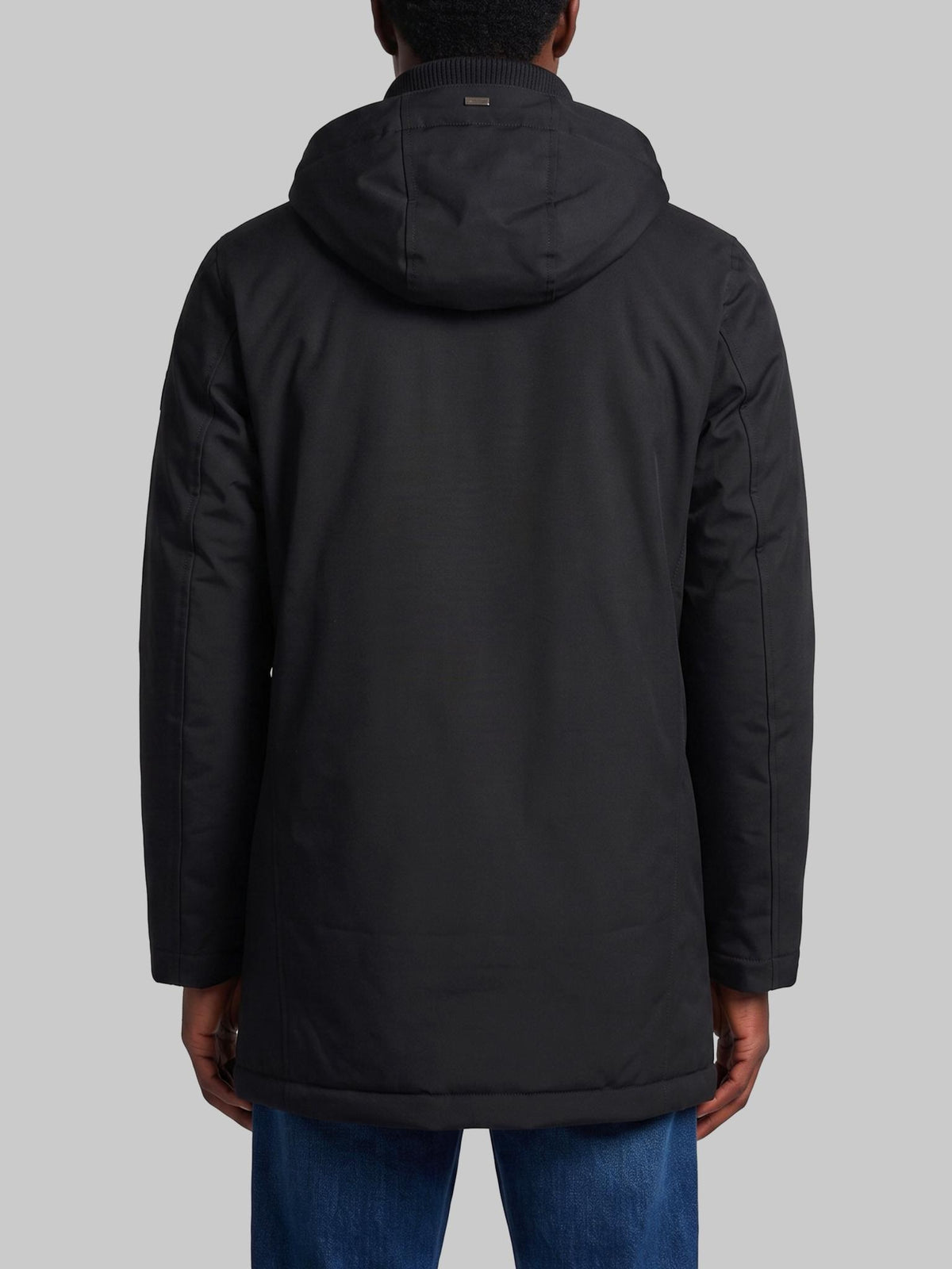 Herno Black Nylon Casual Jacket for Men