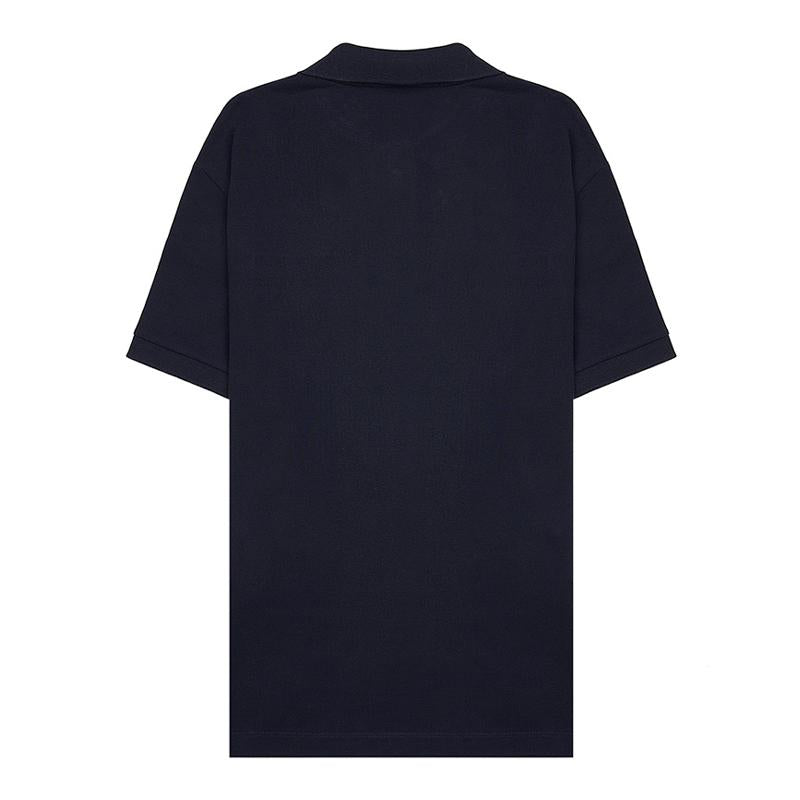 STONE ISLAND Navy Slim Fit Short Sleeve Polo Shirt