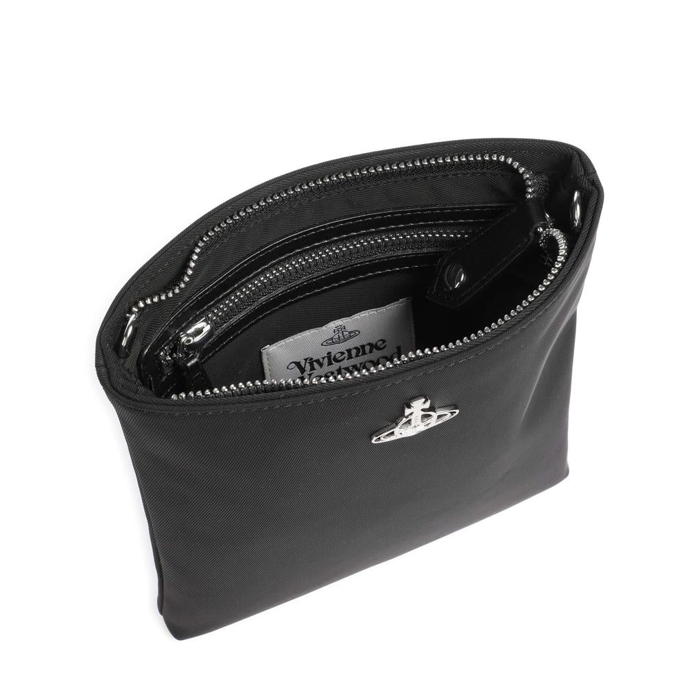Vivienne Westwood Square Messenger Bag Black Crossbody