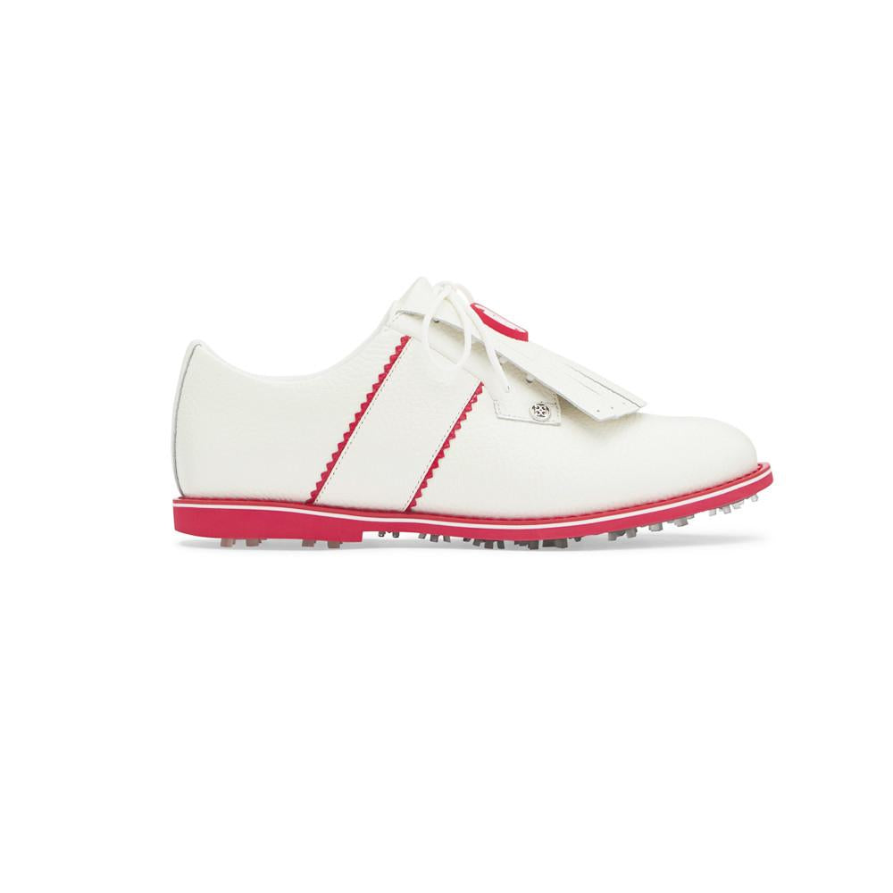 G/FORE Women’s Gallivanter White Low-Top Golf Sneakers G4LS22EF15 SPOP