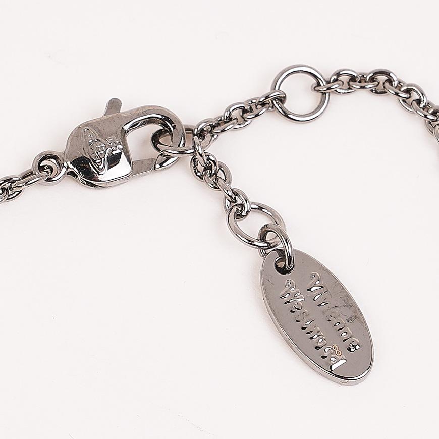 Vivienne Westwood Mini Bas Relief Bracelet Women’s Silver-Tone 61020051 S108