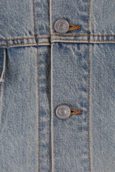 BALENCIAGA Blue Denim Jacket Women’s Outerwear 773776 TJW79 4076 DOM