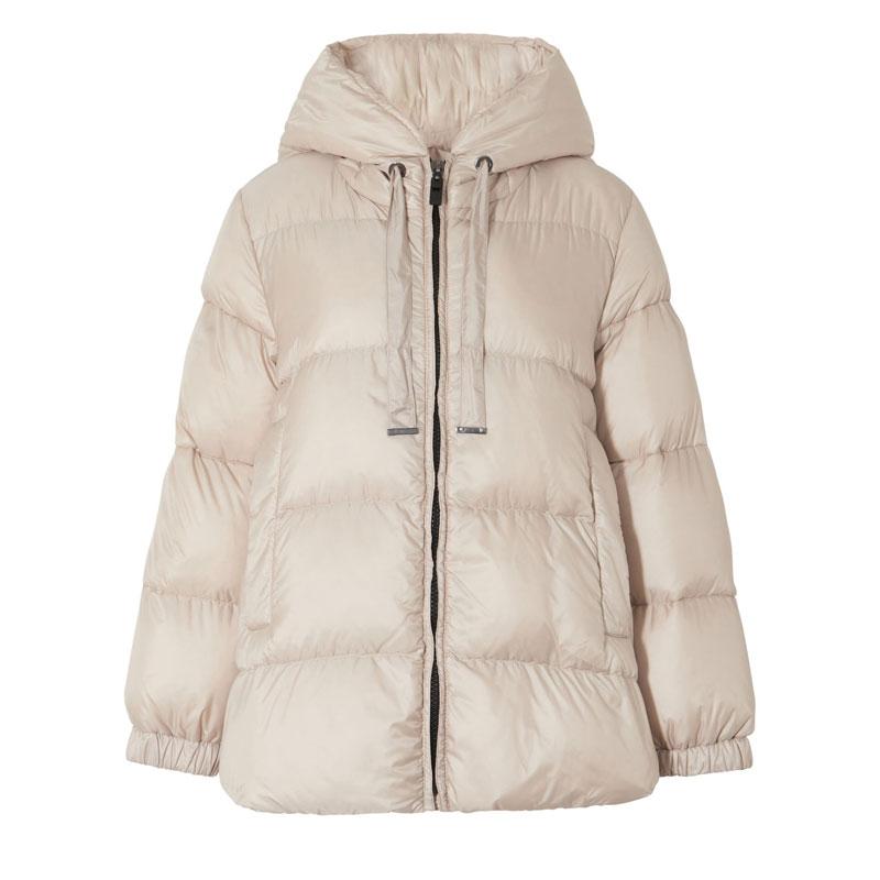 Max Mara Quilted Hooded Down Puffer Jacket Camel Ladies 262948 6085600 025