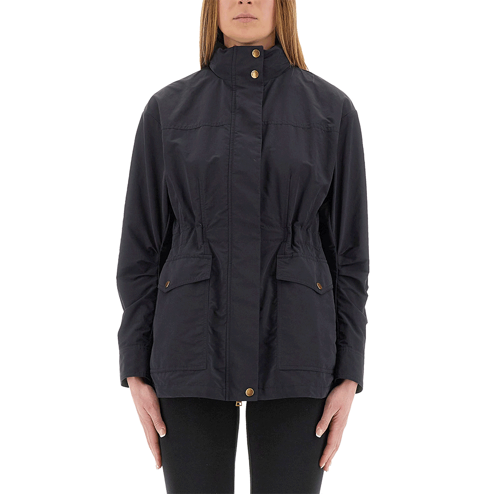 Moncler Nades Women’s Windbreaker Parka Jacket Black 1A00101