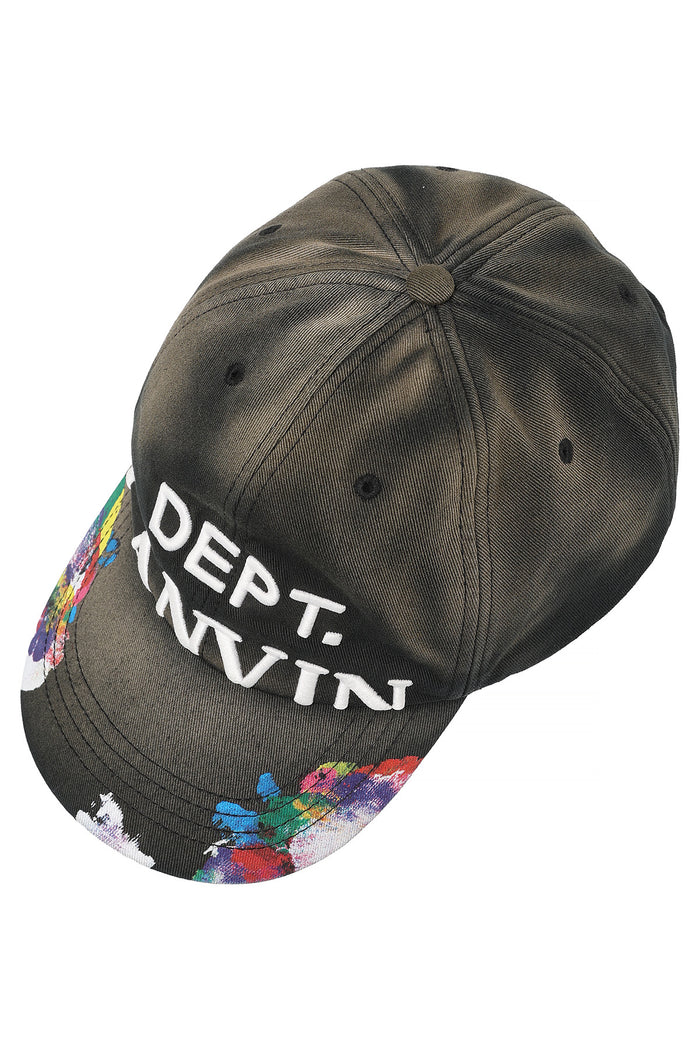 Lanvin x Gallery Dept Paint Logo Baseball Cap AM HANQGD COGD P22 S1