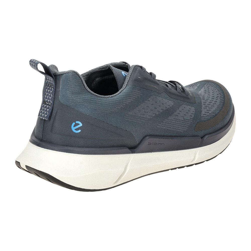ecco BIOM 22 Blue Leather Low-Top Sneakers Men