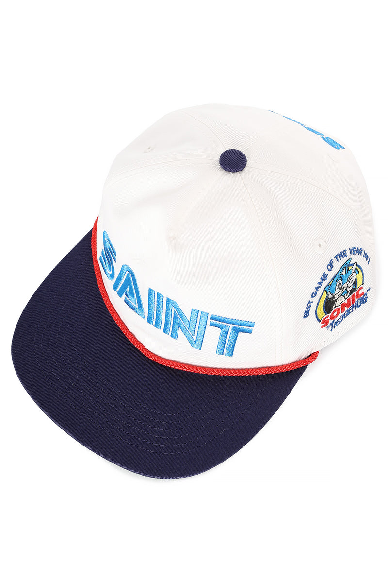 SAINT MICHAEL x SEGA SAINT Logo Snapback Cap