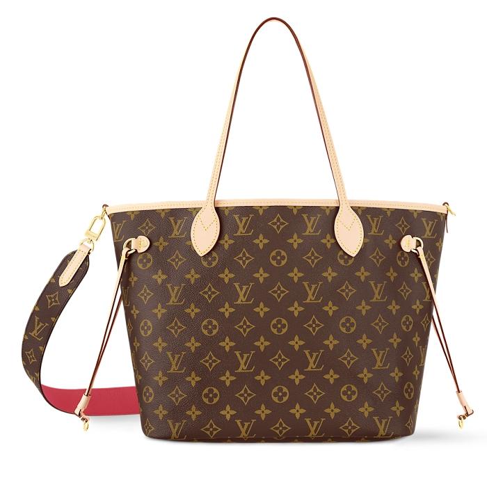 Louis Vuitton Neverfull Bandouliere Inside Out MM Shoulder Bag M12096