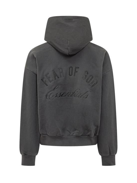 Fear of God Vintage Black Hoodie Pullover Sweatshirt Women’s 192 HO 254782 F