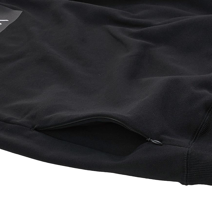 NANGA Unisex Eco Box Logo Sweatshirt NW2441 1F001 PBLK