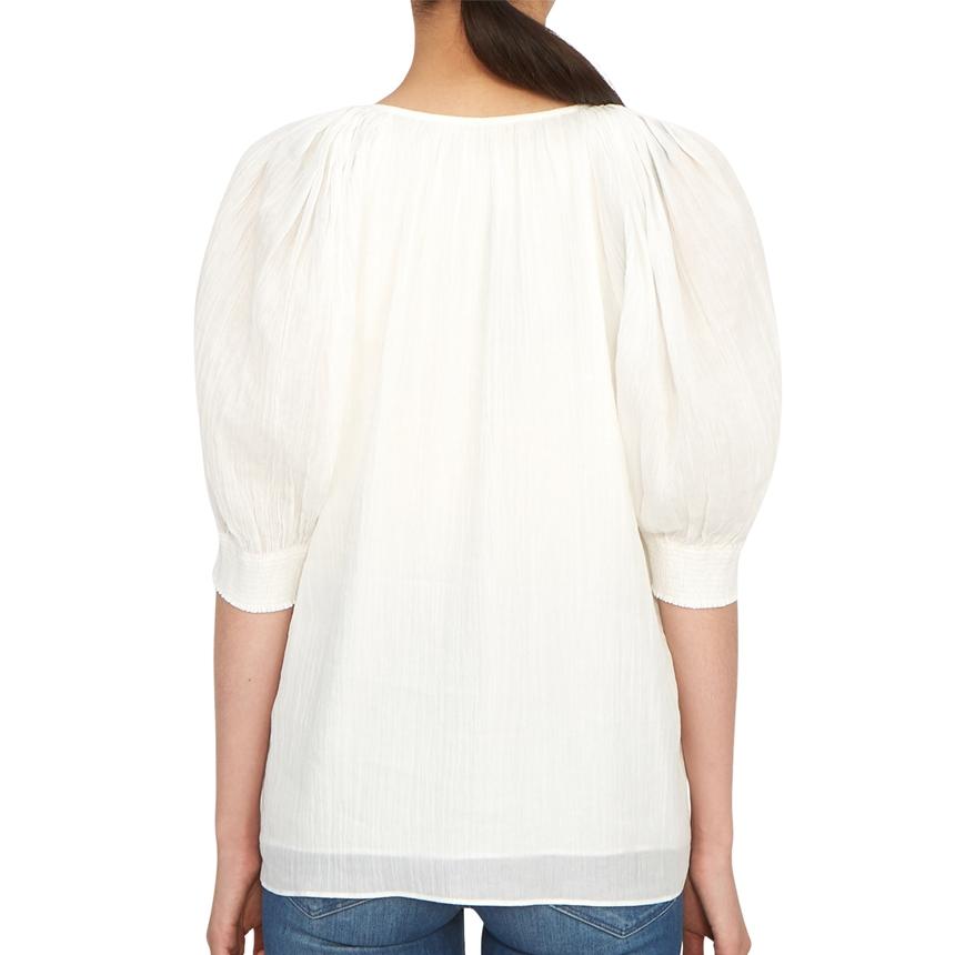 Vanessa Bruno Women’s Blouse Black Cotton Poplin Long Sleeve