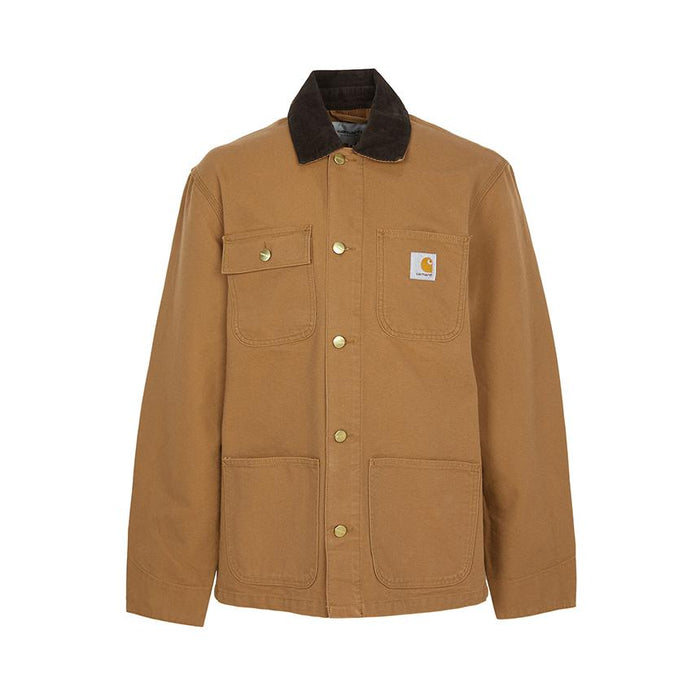 Carhartt Michigan Men’s Jacket Black Cotton Canvas Workwear Jacket