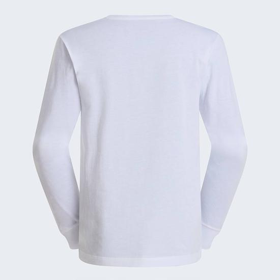 The North Face Long Sleeve Sweatshirt for Men NF0A8EU3FN4 TNF WHITE DOM