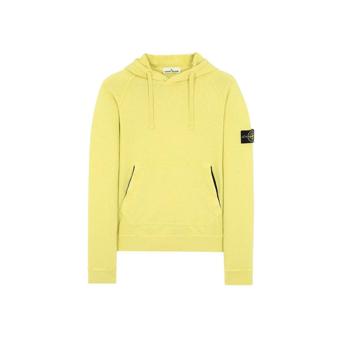 STONE ISLAND Lemon 15th Anniversary Badge Patch Hoodie