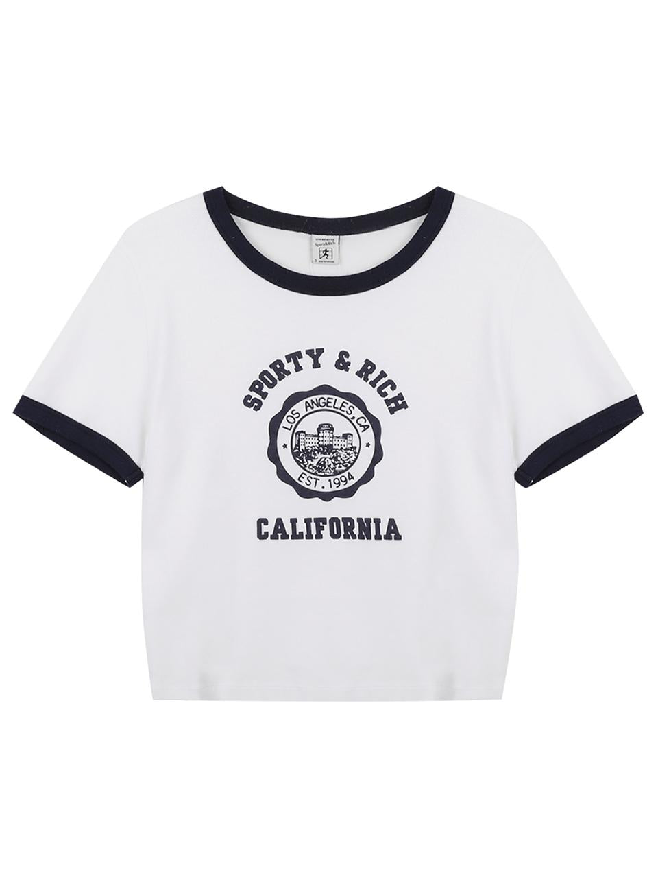 SPORTY&RICH California Emblem T-Shirt White Women’s TO073710 509WH50