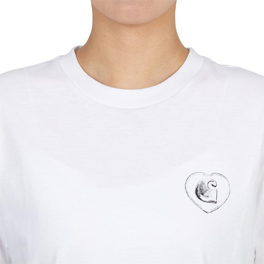 Carhartt Heart of Heart Graphic Women’s Short Sleeve T-Shirt I035477 02XX