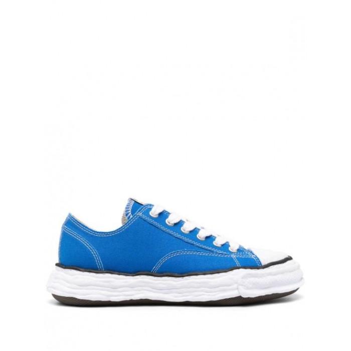 Maison Mihara Yasuhiro Peterson OG Sole Canvas Low Top Sneaker A11 FW702 CL BLUE