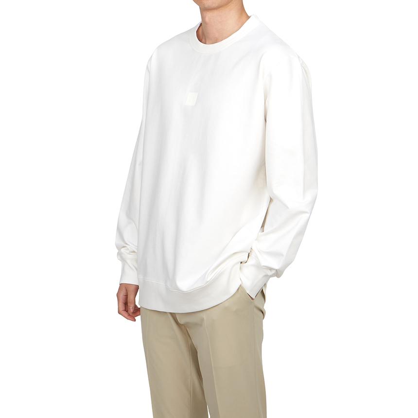 CP Company Men’s Cotton Crewneck Sweatshirt White