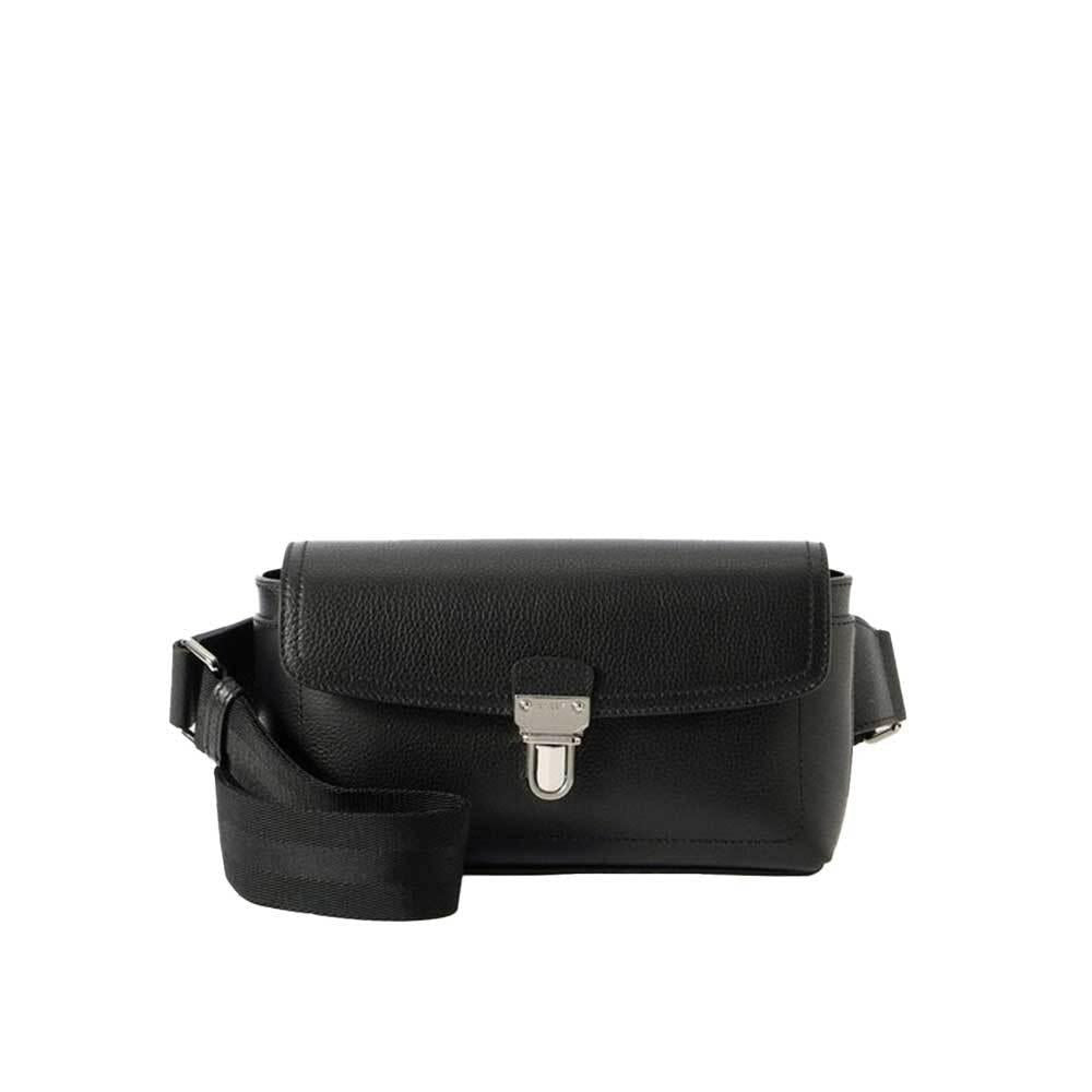 BALLY Capitol Leather Belt Bag Black Men’s MAS03GVT710 U901P