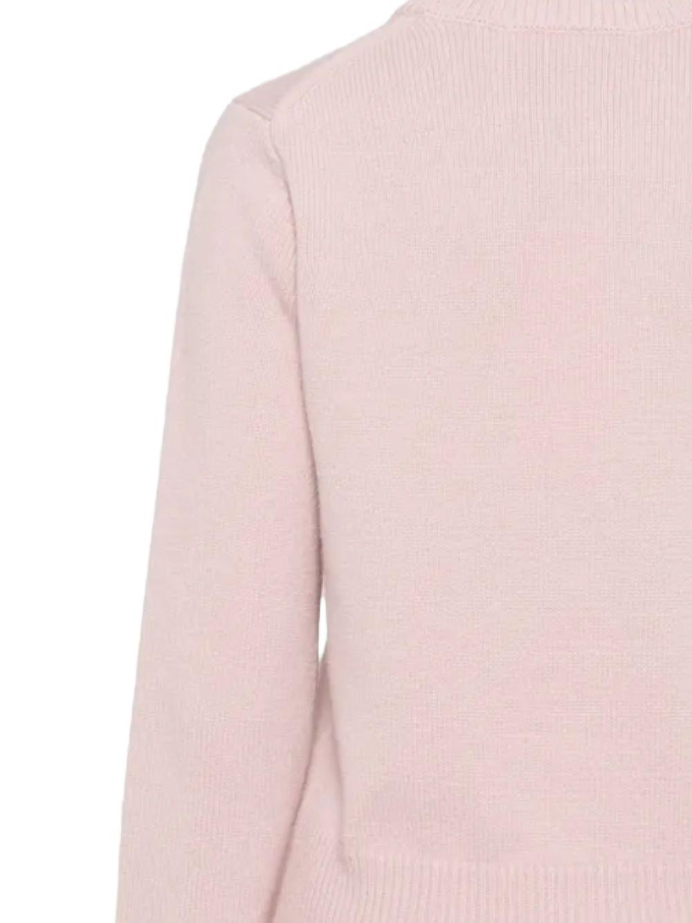 Maison Kitsune Wool Blend Crewneck Sweater Women’s Navy