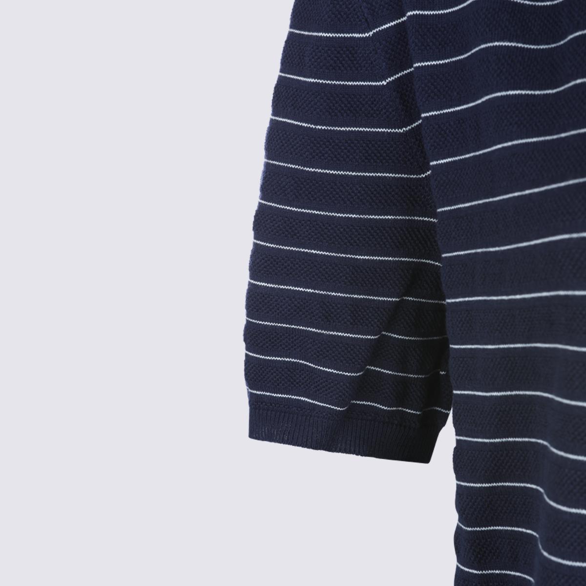 Miu Miu Wool Knit Polo Shirt Black