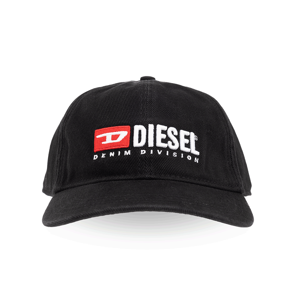DIESEL Logo Unisex Baseball Cap AA11360 0BLAA 9XX