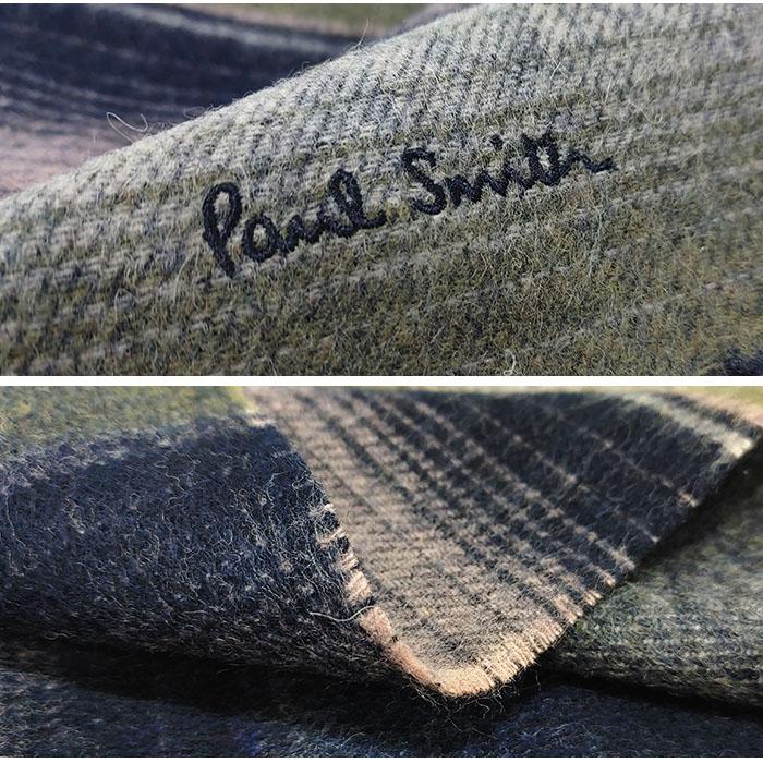 Paul Smith Wool Striped Scarf M1A 150K N164 47