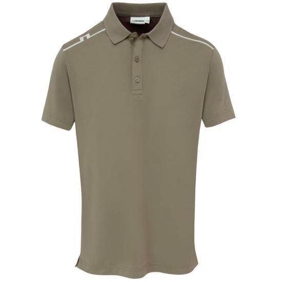 J LINDEBERG Lionel Polo Shirt for Men GMJT14643U144 BRINDLE DOM