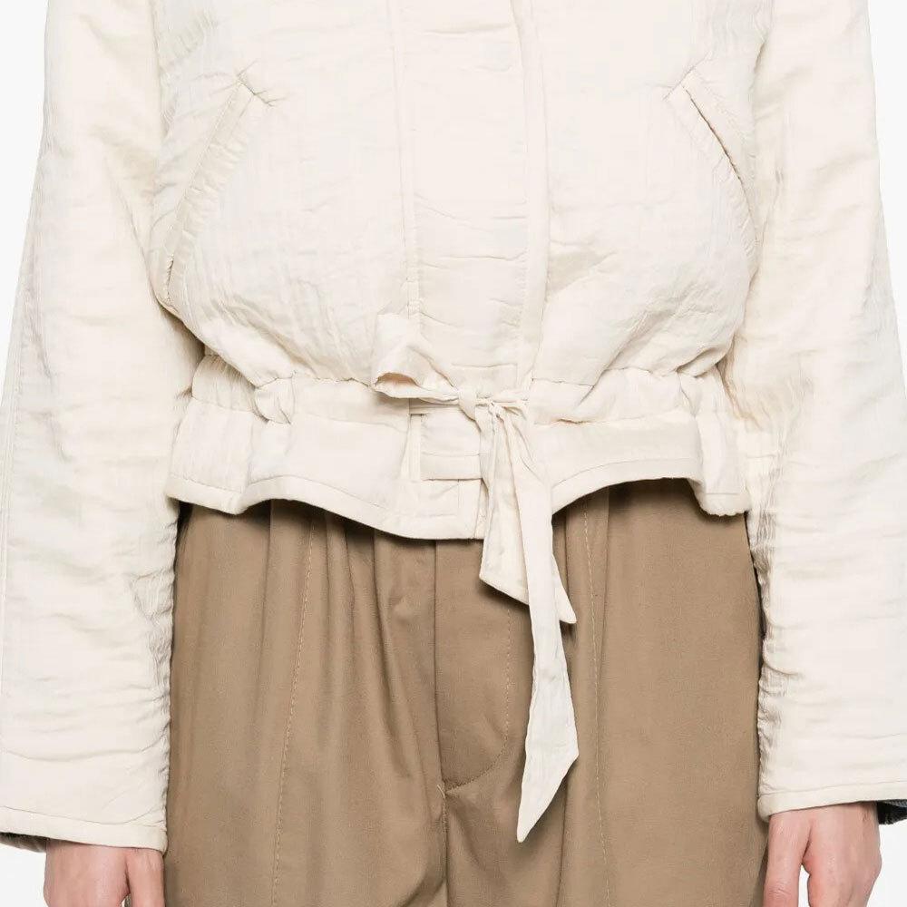 Isabel Marant Cream Puffer Jacket Women’s VE0453 FA