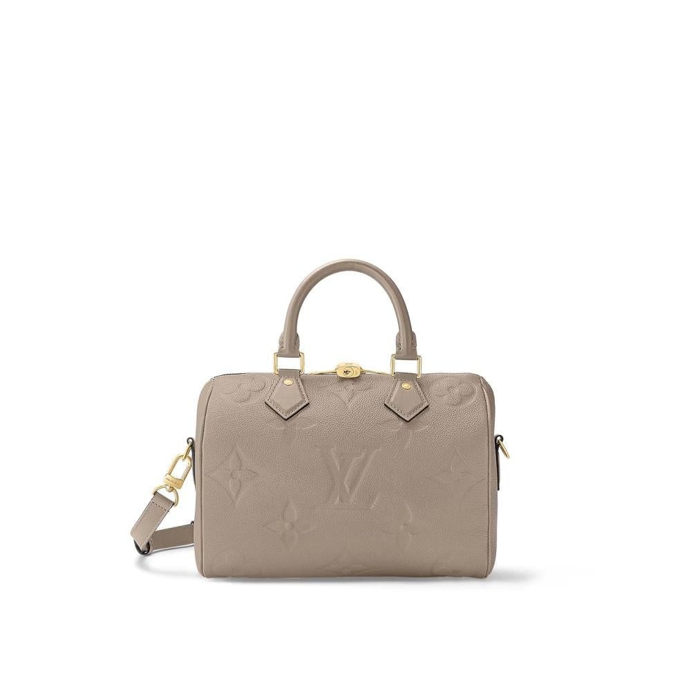 Louis Vuitton Monogram Empreinte Black Tourterelle Speedy Bandouli M58951 M59273