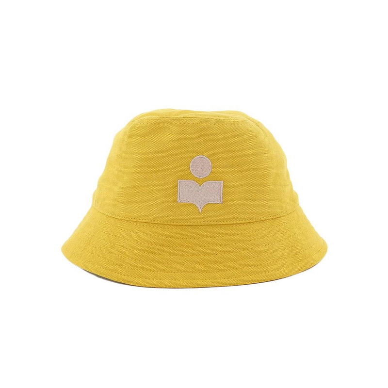 Isabel Marant HALEY Bucket Hat Yellow Cotton