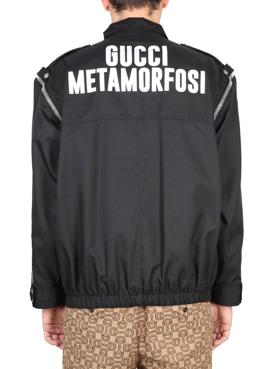 GUCCI Black Wool Blend SS23 Jacket