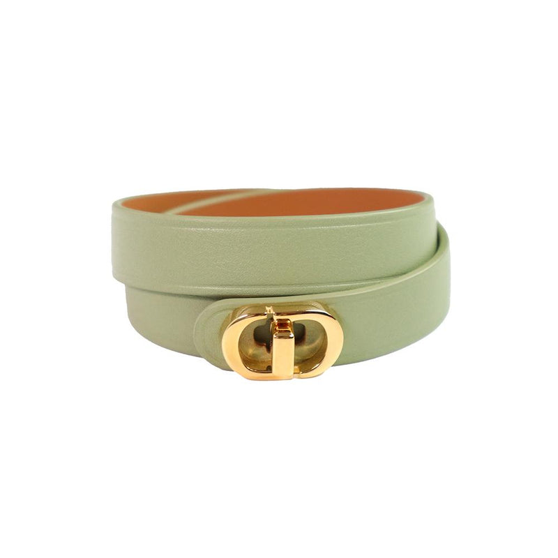 DIOR Montaigne Double Bracelet Women Gold-Tone Metal Jewelry