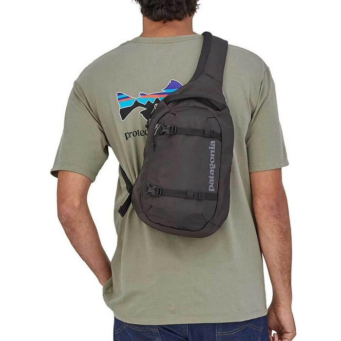patagonia Atom Black Crossbody Sling Bag