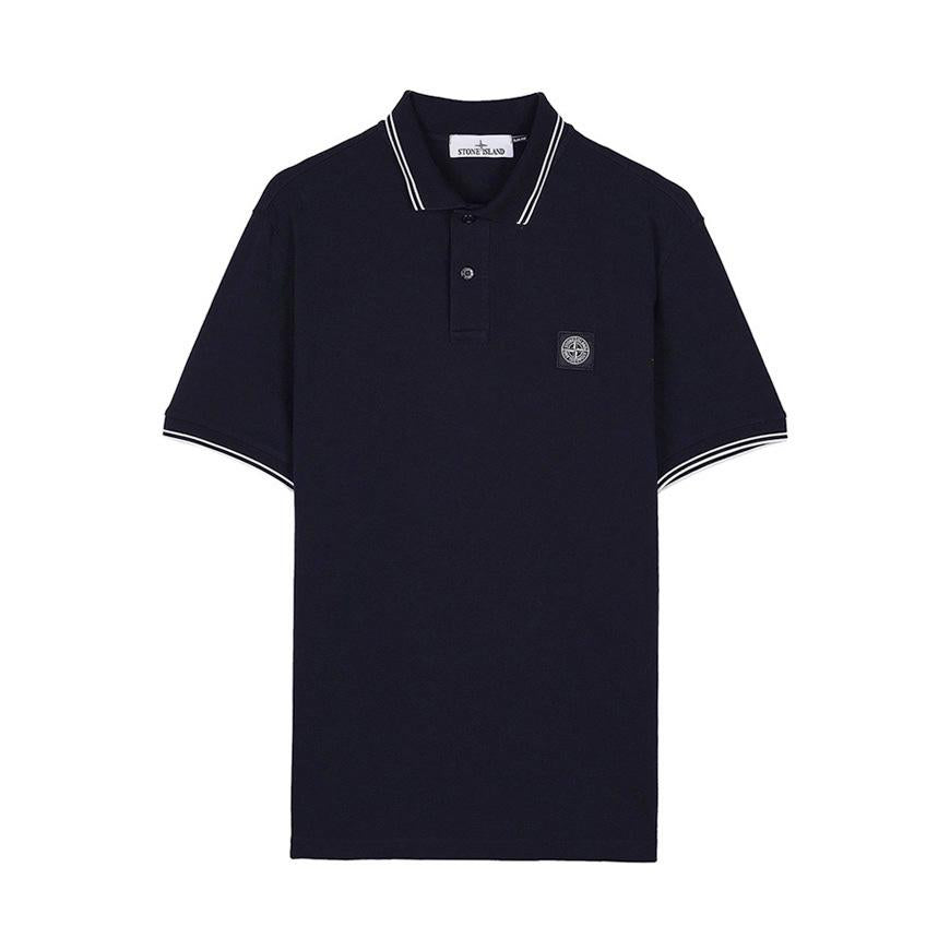 STONE ISLAND Men's Logo Patch Polo T-Shirt L1S152200010 S0018 V0020