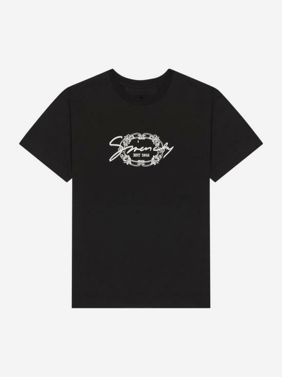 GIVENCHY Medallion Graphic T-Shirt for Men BM71MG3YPK 001