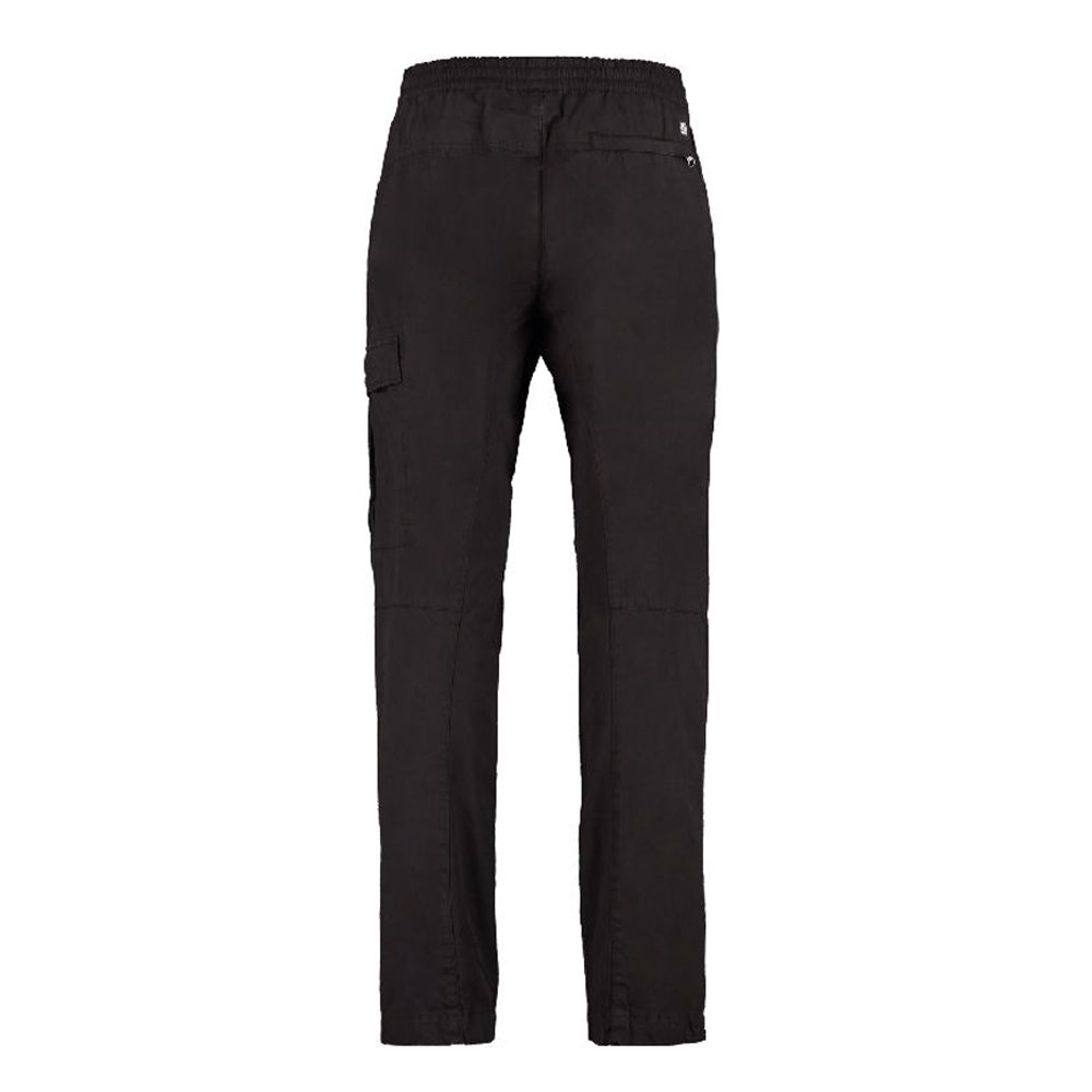 CP Company Lens Cargo Jogger Pants Black Cotton