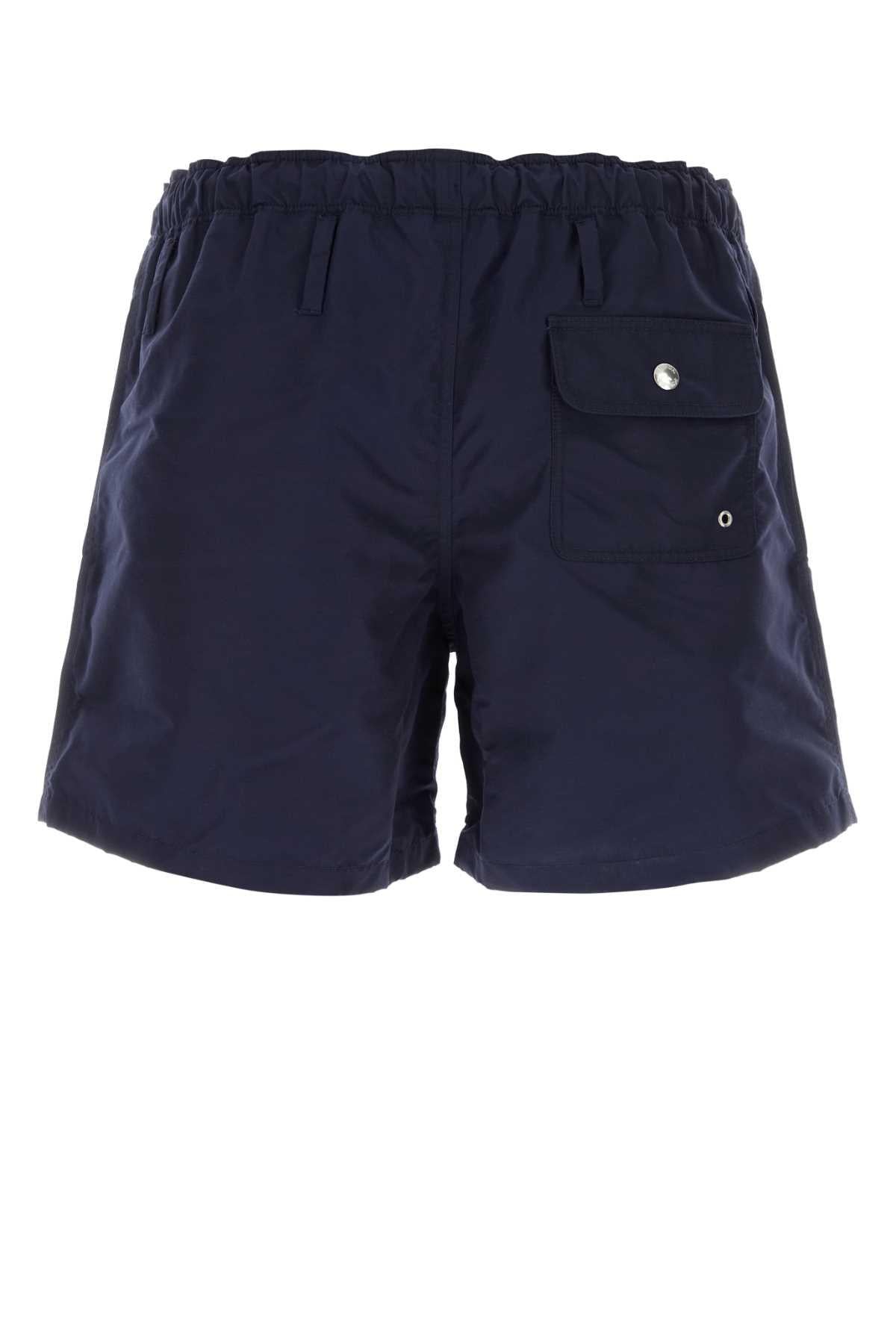 PRADA Black Nylon Swim Shorts