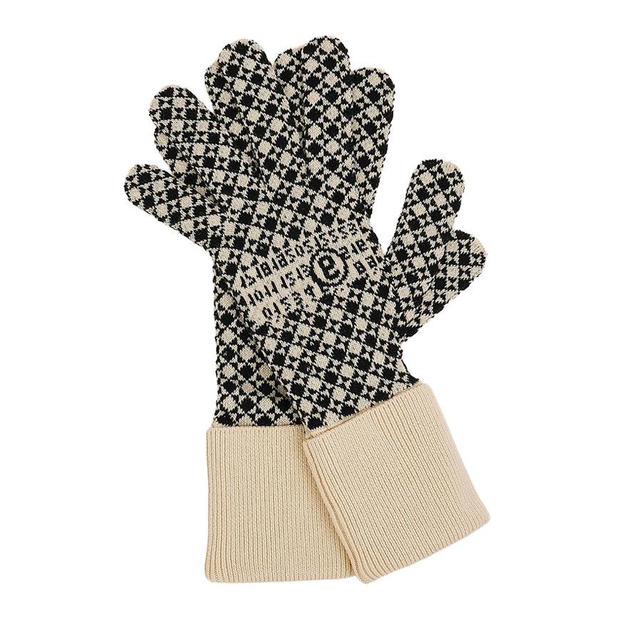 Maison Margiela Unisex Cotton Knit Gloves S52TS0045 M13141 001J