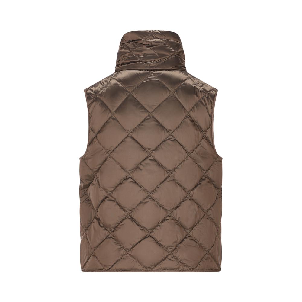 Max Mara Diamond Quilted Puffer Vest Earth Tone 261929 1014 044