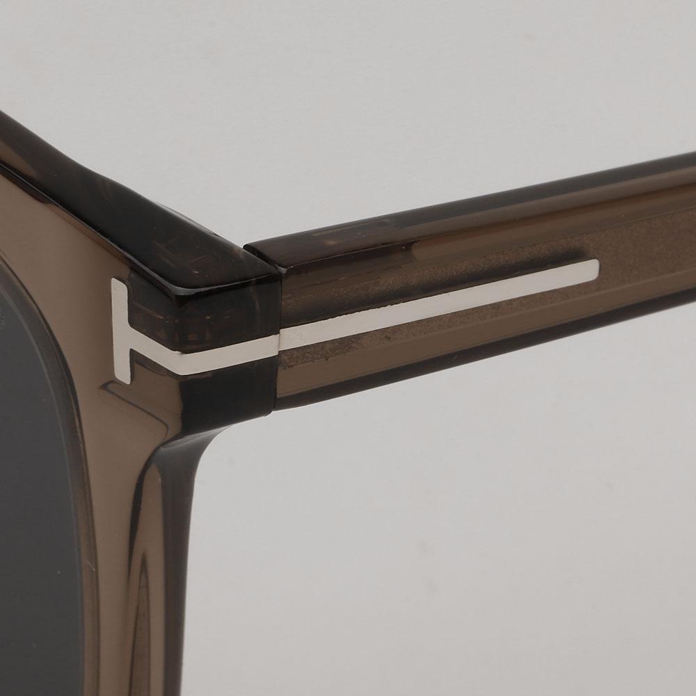 TOM FORD Unisex Asian Fit Transparent Acetate Sunglasses TF1245 K 45A