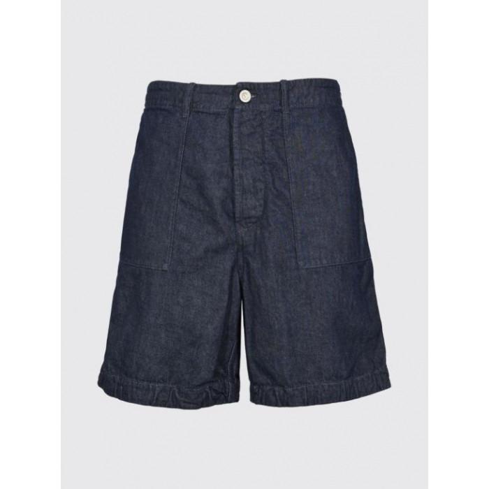CP Company Blue Denim Shorts for Men 20CMBE180A 110295W D08